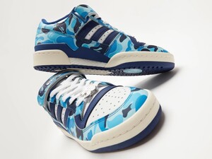 未使用 A BATHING APE × adidas Originals “FORUM 84 BAPE LOW” アディダス エイプ 11インチ 29.0cmコラボ フォーラム