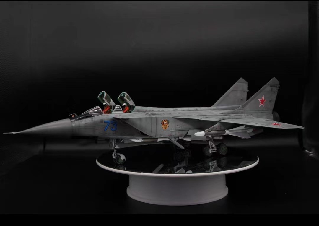 1/48 러시아 공군 MIG-31 전투기, 조립 및 도색, 완전한 제품, 플라스틱 모델, 항공기, 완제품