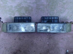  secondhand goods ]* Astro *95y* head light * left right set *2WD*AT* operation OK*③