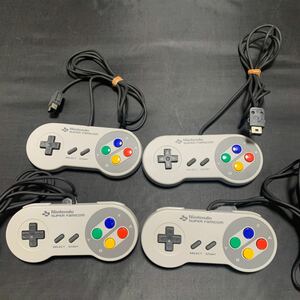 純正 任天堂 ニンテンドークラシックミニ Wii スーパーファミコン クラシックコントローラ CLV-202 復刻 ※動作未確認