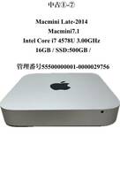 中古①-⑦ Macmini Late-2014 / Macmini7.1 Intel Core i7 4578U 3.00GHz/16GB / SSD:500GB / 管理番号55500000001-0000029756_画像1