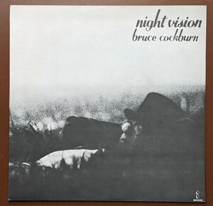 SSW好盤 BRUCE COCKBURN / NIGHT VISION 国内盤中古レコード 再生良好 