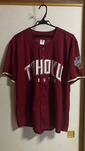 楽天ユニフォーム 刺繍 1st TIME JAPAN CHAMPIONS 2013