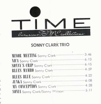 ★ 名盤ピアノ・トリオ廃盤CD ★ ソニー・クラーク・トリオ ★ [ Sonny Clark Trio ] ★素晴らしいアルバムです。_画像3