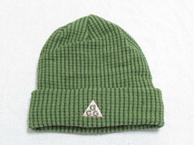 NIKE ACG キッズ レディース ニット帽 ニットキャップ グリーン 緑 53～56cm DV3350-326_画像1