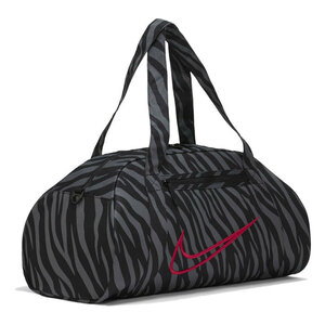 NIKE большая спортивная сумка AOP Jim Club серый чёрный Zebra 24L Nike Boston задний спорт сумка фитнес CW7205-010