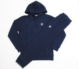 adidas Originals men's sweat setup navy M Adidas Originals Parker pants top and bottom set navy blue GD2559 ED5951