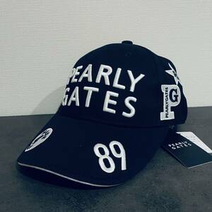 ★新品未使用/パーリーゲイツ/PEARLY GATES/ゴルフキャップ/ゴルフ帽子/男女兼用/フリーサイズ/ユニセックス