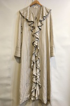 二子玉)Uhr ウーア 23SS Ruffle Maxi Dress ラッフルマキシドレス ワンピース サンプル品 定価￥46,200-_画像1