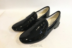 二子玉)Repetto レペット 極美品 Michael Loafers マイケル ローファー パテントレザー 定価53,900円 レディース 39 24.7cm