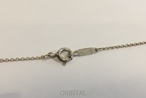 二子玉)ティファニー TIFFANY & CO. シルバーハートロックキーネックレス SV925 レディース　アクセサリー_画像7