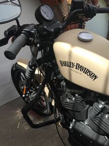 【送料無料!!】Harley-Davidson タンクステッカー ハーレーダビッドソン ブラック 