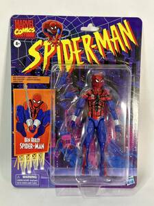 MARVEL LEGENDSma- bell Legend SPIDER-MAN Spider-Man Ben *lai Lee unopened goods retro package Hasbro