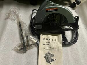 ○B8634 未使用　HITACHI 日立工機　216mm ブレーキ付き　丸ノコ　マルノコ C8BA○