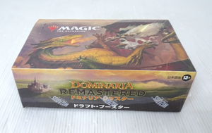 未開封品！ MTG ドミナリア・リマスター 日本語版 ドラフトブースター box マジック ザ ギャザリング Magic: The Gathering