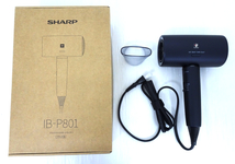 SHARP シャープ プラズマクラスタードライヤー IB-P801-B ブラック 2023年製_画像1