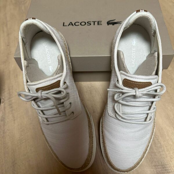 LACOSTE キャンパススニーカー ESPARRE JUTE