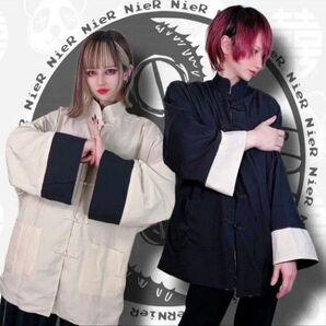 ★【NieR】OVERSIZE REVERSIBLE CHINA JACKET リバーシブル チャイナ