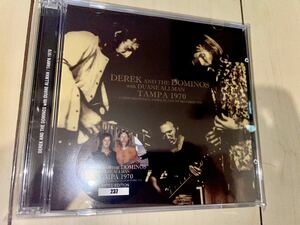 DEREK AND THE DOMINOS with DUANE ALLMAN TAMPA 1970 新品未開封　プレス盤　エリッククラプトン　eric clapton