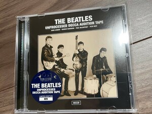 THE BEATLES ビートルズ　UNPROCESSED DECCA AUDITION TAPE　プレス盤　CD 新品未開封