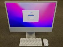 Apple iMac 24インチ Retina 4.5Kディスプレイモデル Z13K00074 シルバー Apple M1(CPU8C/GPU7C)/RAM 16GB/SSD 1TB/macOS Monterey_画像1