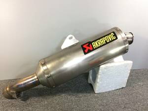 管理番号02242　【研磨痕あり】　AKRAPOVIC　アクラポビッチ　スリップオン　マフラー　R1200R　11-14　チタン