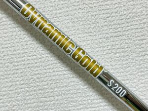 トゥルーテンパー ◆ ダイナミックゴールド ◆ Dynamic GOLD ◆ S200 ◆ ウエッジ用シャフト ◆ 長さ864mm ◆ グリップ未使用品