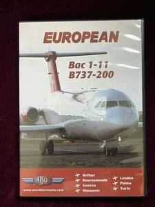 ★DVD★美品★ EUROPEAN Bac1-11 B737-200 飛行機