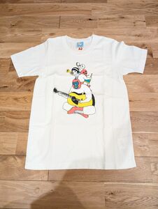 BRU NA BOINNE ブルーナボイン 20SS レスラーの音楽隊T Tシャツ XS ホワイト