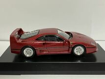 希少!! 京商 フェラーリ F40 ワインレッド ミニカーコレクション7 サークルKサンクス 限定 カード付き Ferrari 1/64 スーパーカー 廃盤_画像7