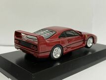 希少!! 京商 フェラーリ F40 ワインレッド ミニカーコレクション7 サークルKサンクス 限定 カード付き Ferrari 1/64 スーパーカー 廃盤_画像8