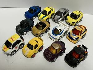 まとめてお得!! チョロQ HG RX-7 RX-8 ロードスター 787B プレマシー 12台セット マツダ FD NA ロータリー ユーノス タカラ ケース付き