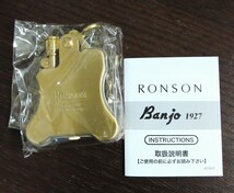 RONSON ロンソン　バンジョーフリントオイルライター　未使用_画像3