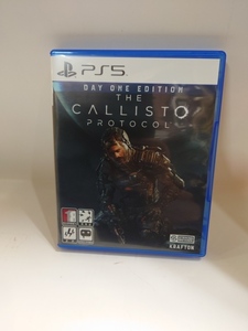 A-0799　中古品◇PS5ソフト　KRAFTON THE CALLISTO PROTOCOL　DAY ONE EDITION　海外版　韓国版　美品