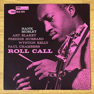 Roll Call / Hank Mobley Blue Note BST 84058 US盤 RVG刻印あり 美品！Side1DG? ハンクモブレー Art Blaley Freddie hubbard Wynton kelly