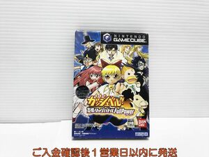 【1円】GC ゲームキューブ 金色のガッシュベル!! 友情タッグバトル Full Power ゲームソフト 1A0129-248yk/G1