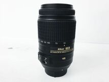 状態良 Nikon AF-S DX NIKKOR 55-300mm F4.5-5.6G ED VR レンズ 動作確認済 ニコン EC38-056jy/F3_画像3