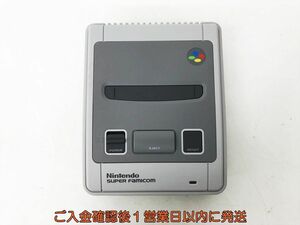 【1円】任天堂 ニンテンドークラシックミニ スーパーファミコン 本体のみ 動作確認済 スーファミ SFC EC38-058jy/F3