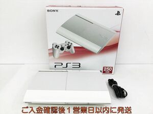 【1円】PS3 本体/箱 セット 250GB ホワイト SONY PlayStation3 CECH-4200B 初期化/動作確認済 内箱なし K05-335kk/G4