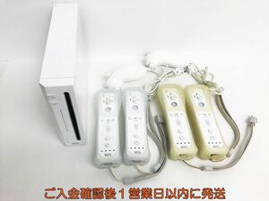 【1円】任天堂 Wii 周辺機器 ヌンチャク リモコン等 ゲーム機本体 まとめ売り セット 未検品 ジャンク K06-113ka/G4