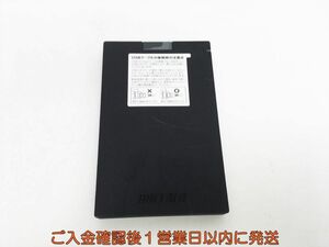 【1円】外付けSSD480GB BUFFALO SSD-PG480U3-BA 未検品 ジャンク 1A0412-042sy/G1