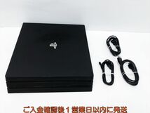 【1円】PS4 Pro 本体 セット 1TB ブラック SONY PlayStation4 CUH-7200B 初期化/動作確認済 プレステ4プロ G04-130yk/G4_画像1