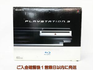 【1円】PS3 本体 セット 60GB 初期型 ブラック SONY PlayStation3 CECHA00 未検品ジャンク プレステ3 DC06-921jy/G4