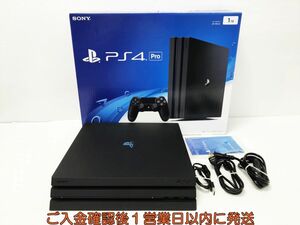 【1円】PS4Pro 本体 セット 1TB ブラック SONY PlayStation4 CUH-7000B 初期化/動作確認済 プレステ4 K05-367yk/G4