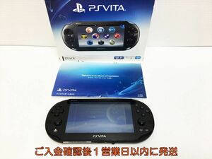 【1円】SONY PSVITA 本体/箱 セット PCH-2000 ブラック ゲーム機本体 playstation VITA 初期化/動作確認済み H05-253ym/F3