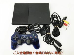 【1円】PS2 本体 薄型 セット ブラック SONY PlayStation2 SCPH-90000 動作確認済 プレステ2 DC07-506jy/G4