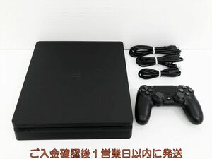 【1円】PS4 本体/コントローラー セット 500GB ブラック SONY PlayStation4 CUH-2200A 初期化/動作確認済 M05-710kk/G4