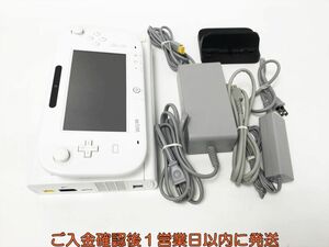 【1円】任天堂 WiiU 本体 プレミアセット 32GB ホワイト 初期化済 未検品ジャンク K06-127tm/G4