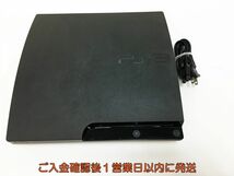 【1円】PS3 本体 セット CECH-3000B ブラック 320GB ゲーム機本体 HDD・ラック欠品 未検品 ジャンク G09-223ym/G4_画像1