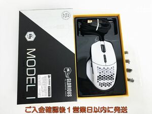 【1円】GLORIOUS MODEL I GLO-MS-I-IMW ゲーミングマウス USB有線式 ホワイト 動作確認済 69g 軽量 EC44-408hk/F3